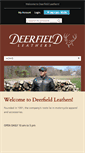 Mobile Screenshot of deerfieldleathers.com